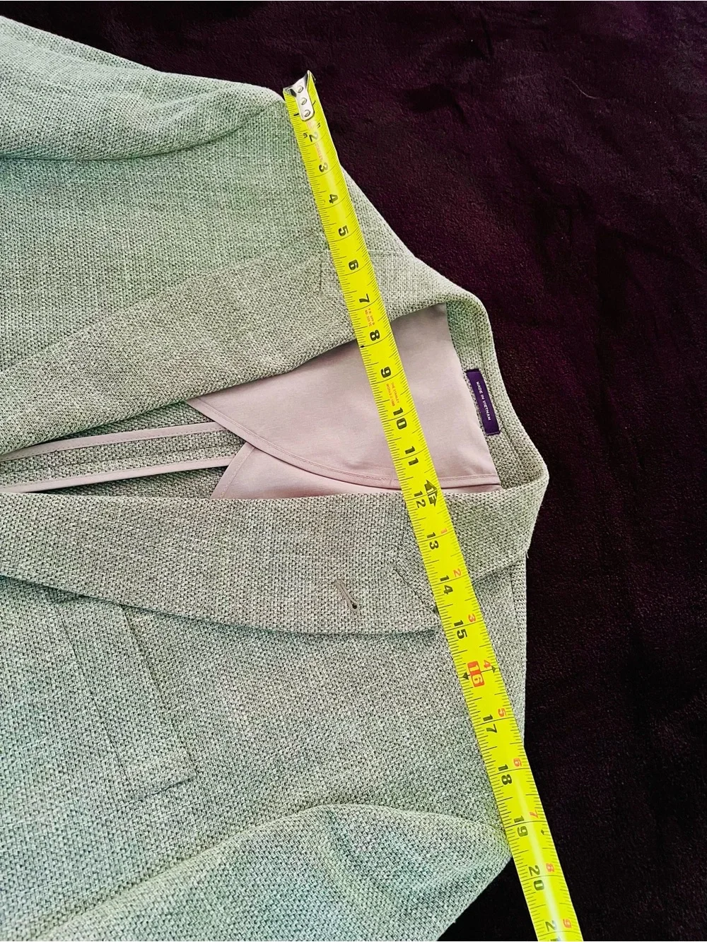 NWOT, Joseph Abboud Light Green Textured Sport Coat